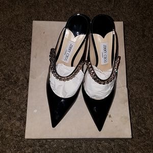 Jimmy choo being 100 black